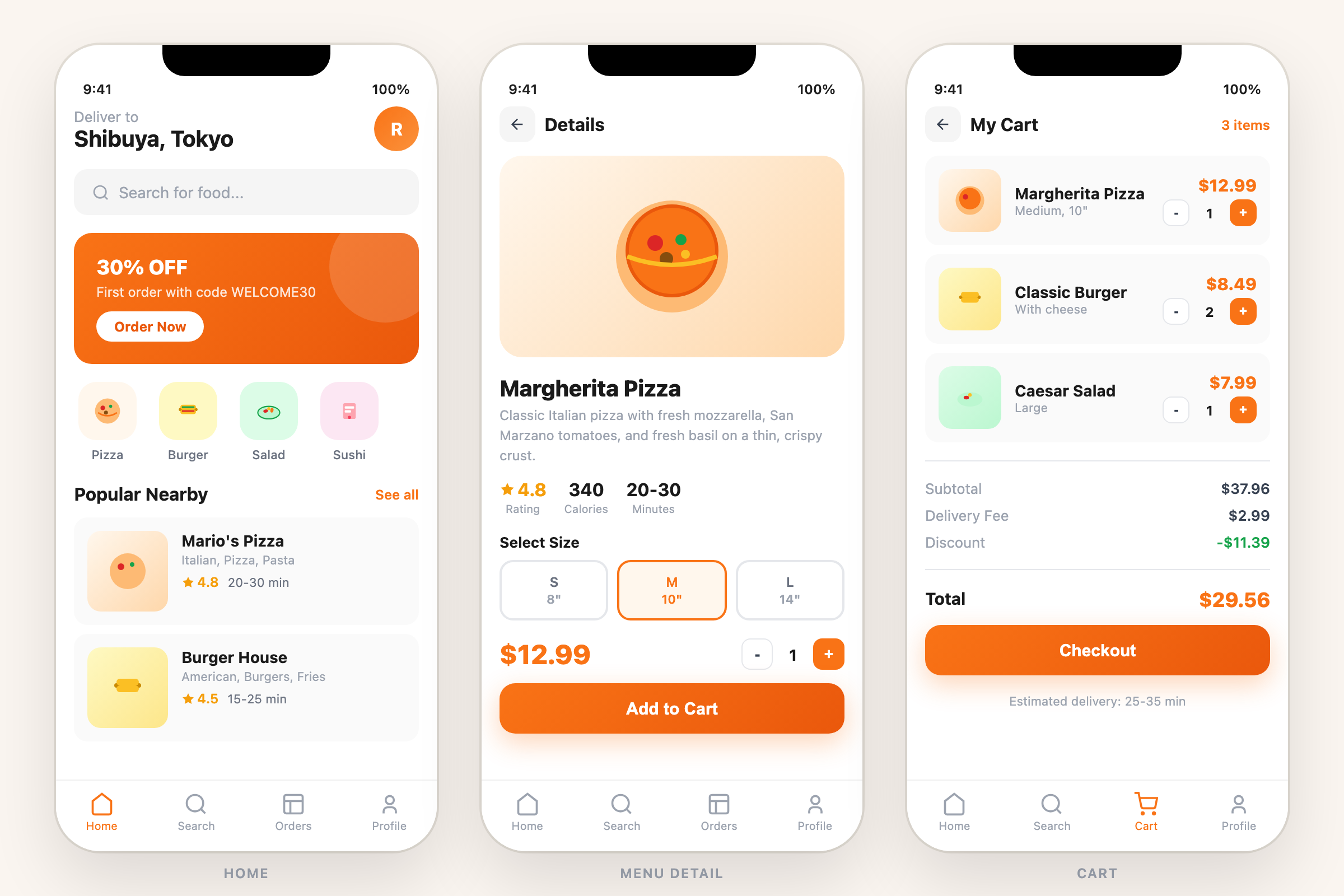 カフェ予約LP制作